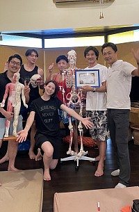 RSMのコースに参加された日本で大活躍するパーソナルトレーナー、ヨガ講師、理学療法士の方達